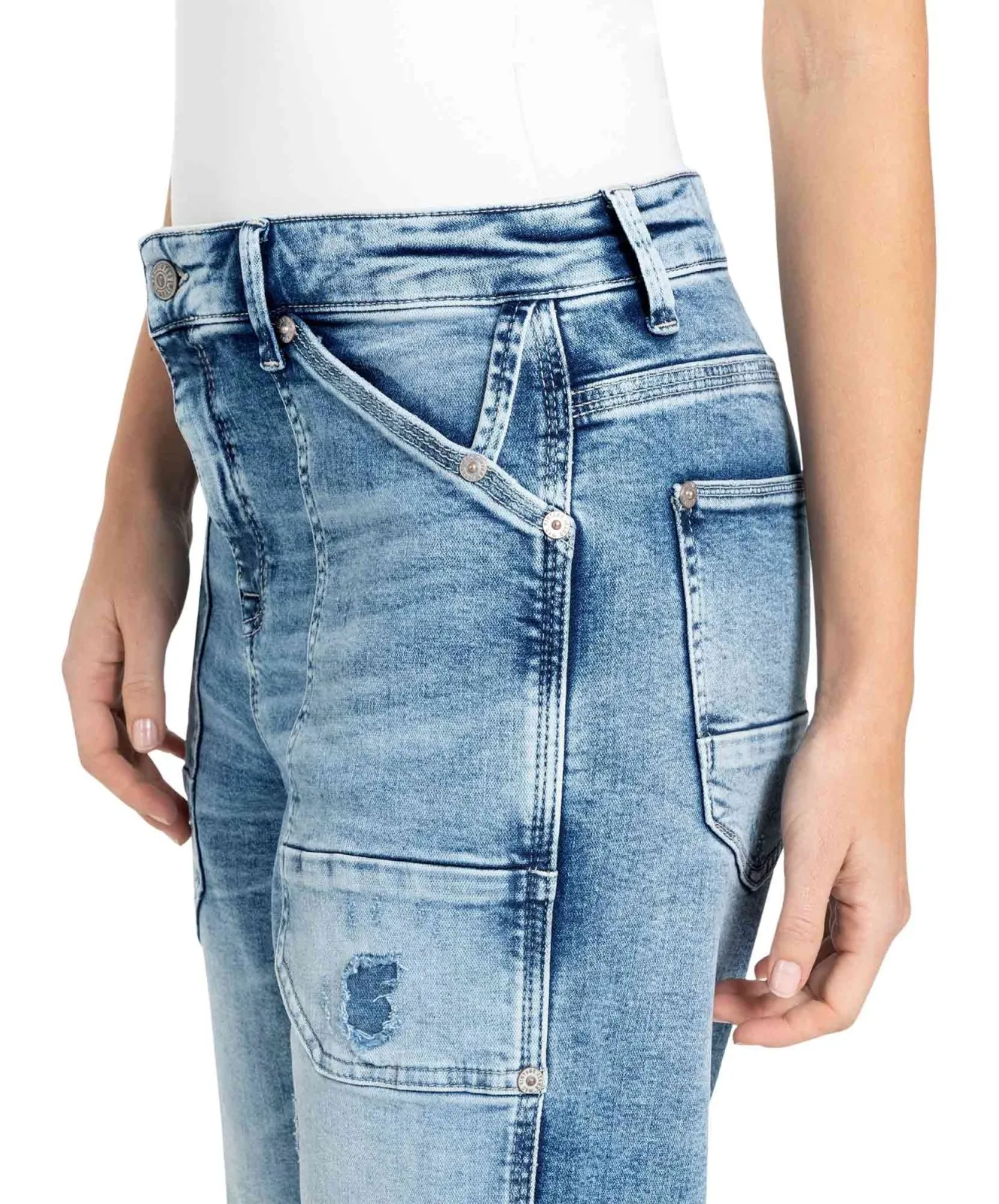 Damen Jeans Iowa Baggy von MAC in Heavy Fashion