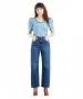 Damen Jeans Ribcage Straight Ankle von Levis in Noe Down
