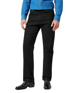 Wrangler Jeans 13MWZ in Schwarz mit Cowboy Cut 