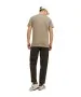 Herren Shirt Split Neck Tee von Jack & Jones in Crockery