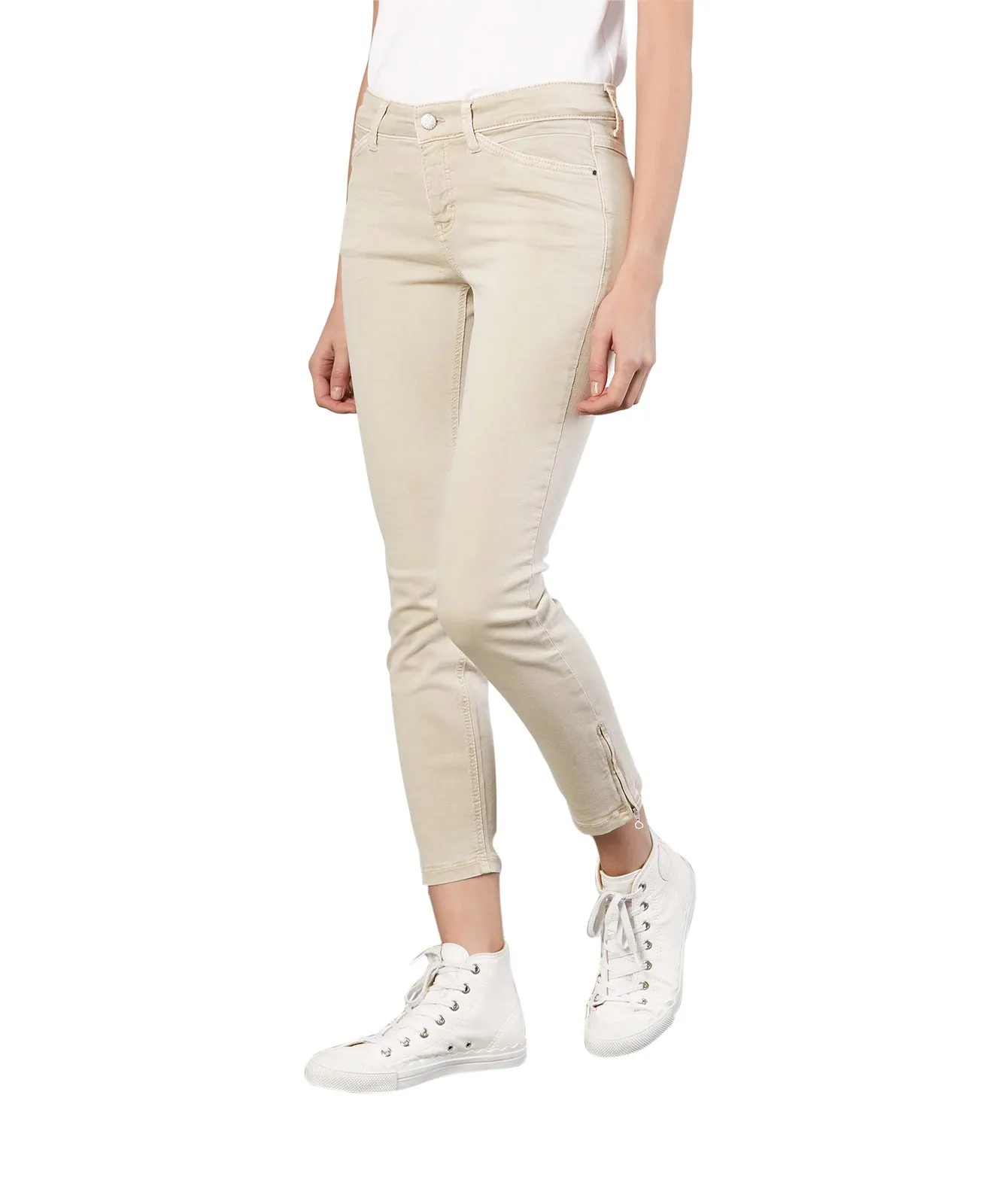 Damen Jeans Dream Chic von MAC in Smoothly Beige