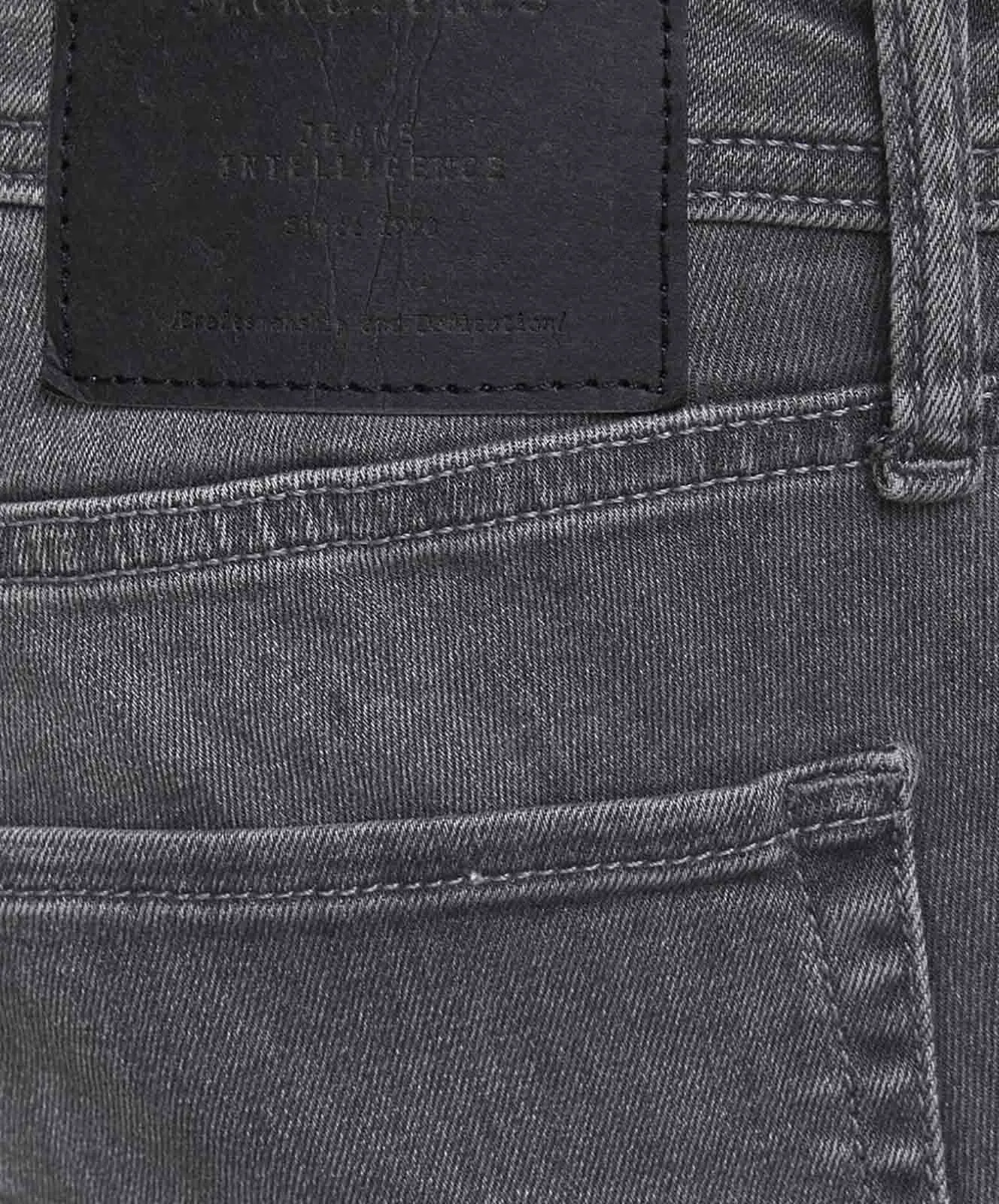 Herren Jeans Liam von Jack & Jones in Grey Denim