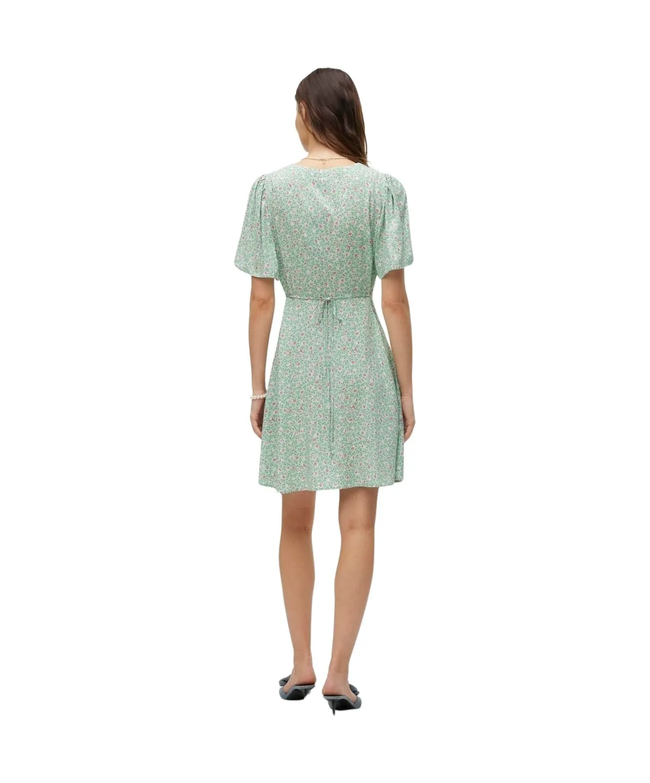 Damen Kleid Alba von Vero Moda in Silt Green Ulrikke