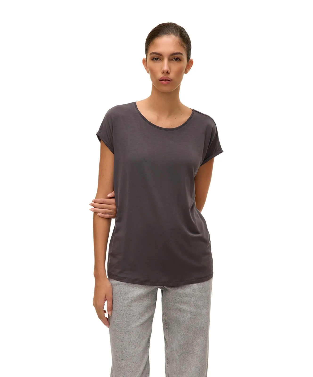 Damen Shirt AVA von Vero Moda in Asphalt
