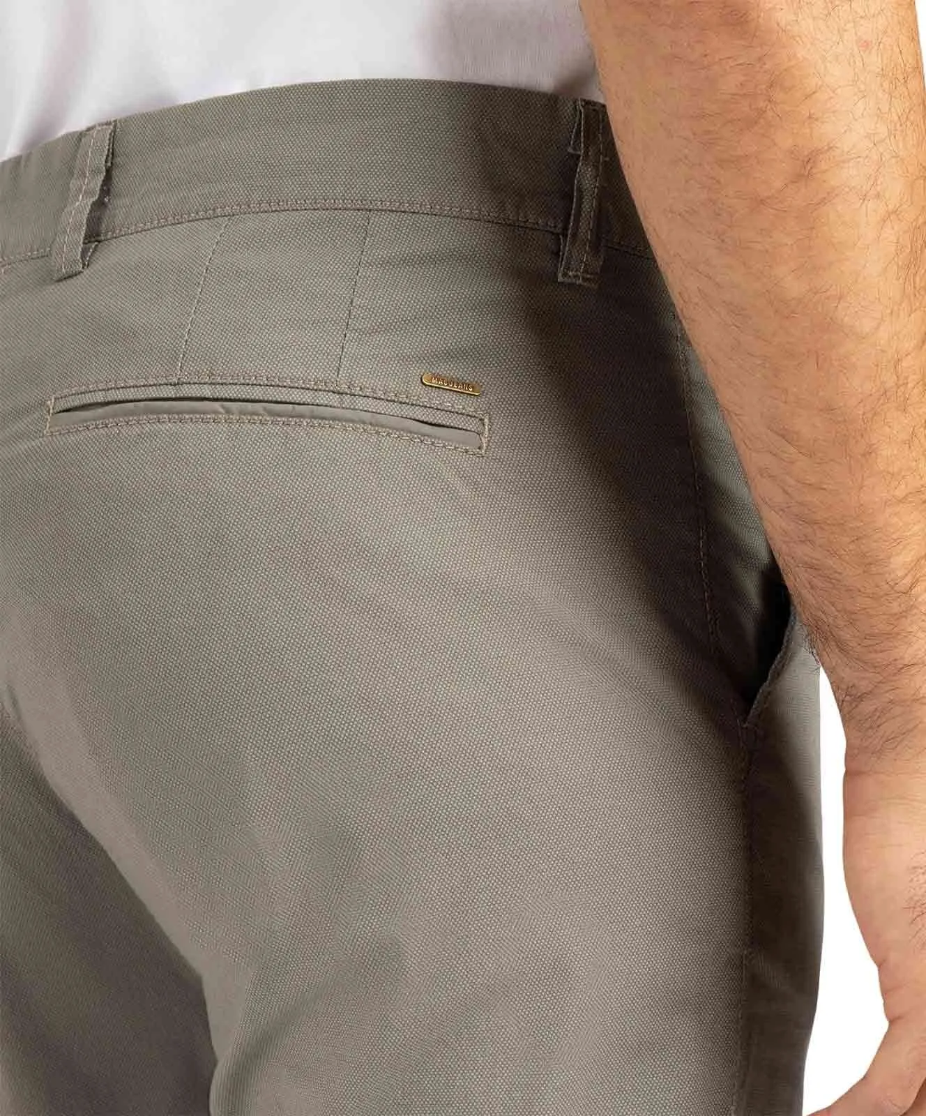Herren Hose Lennox Printed von MAC in Green Tea