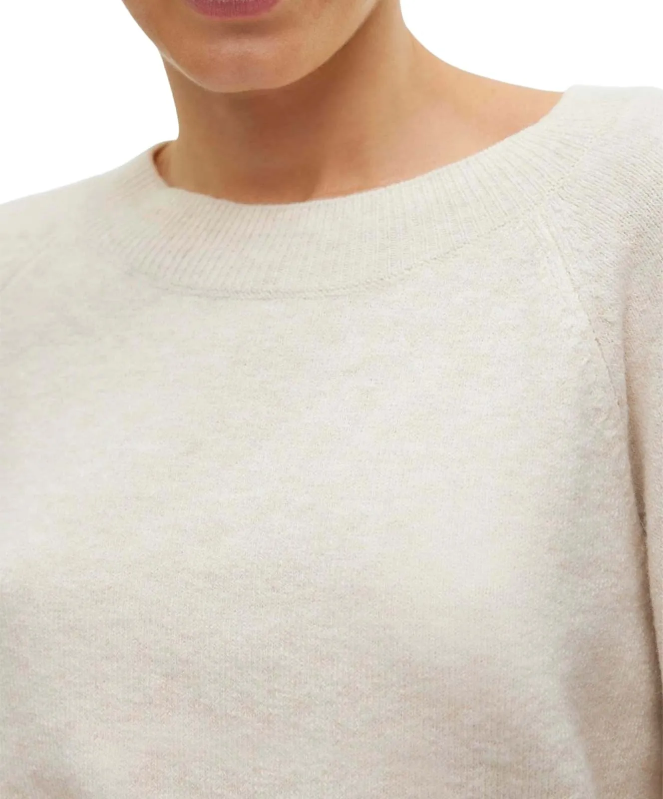 Damen Pullover Doffy von Vero Moda in Birch Melange