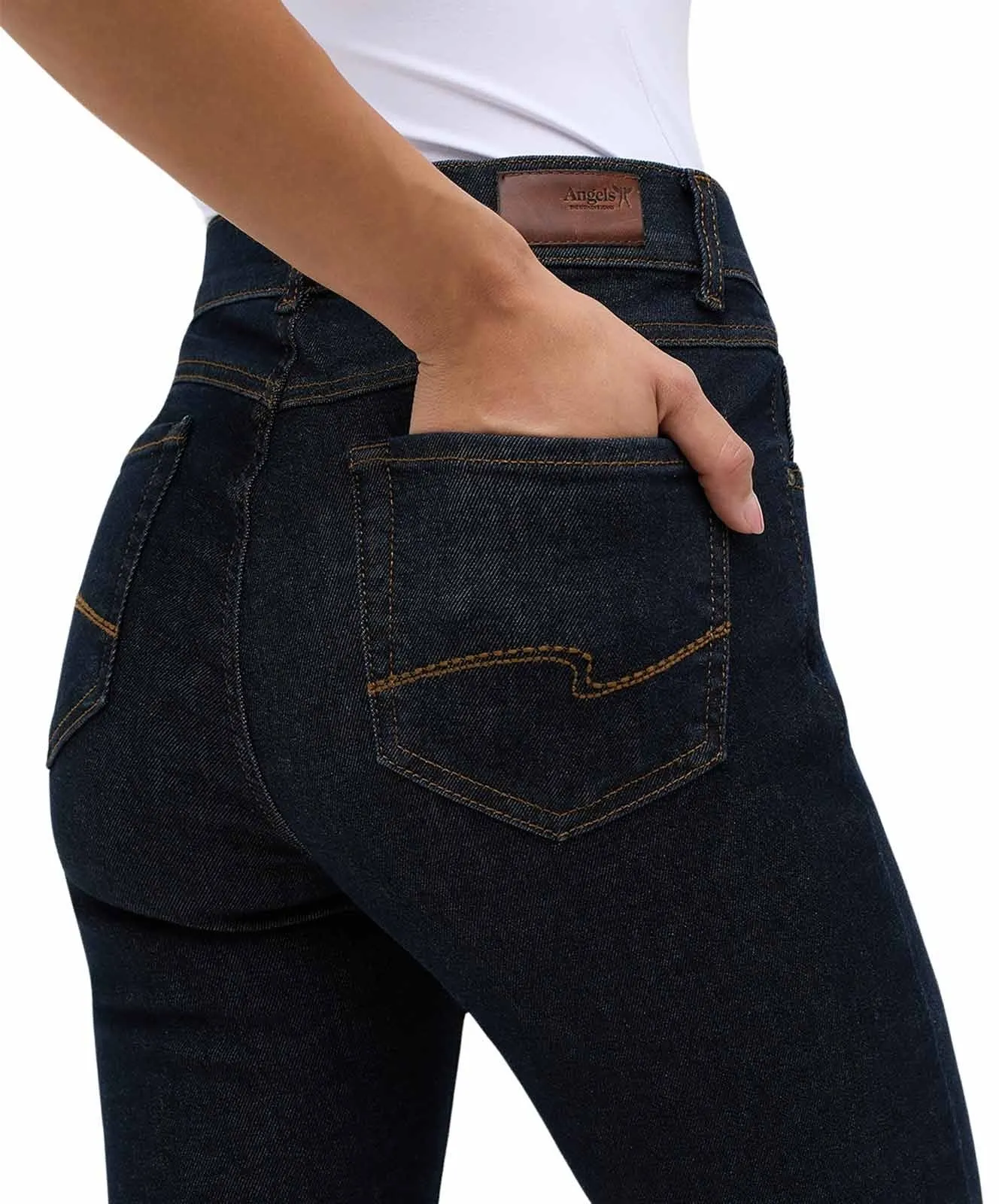Damen Jeans Skinny von Angels in Night Blue