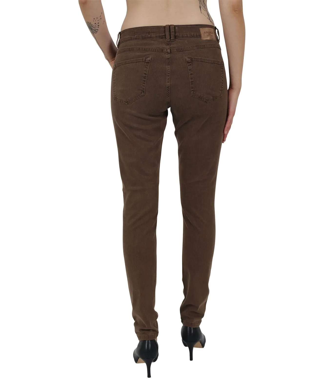 Damen Jeans Skinny Button von Angels in Dark Terra Used