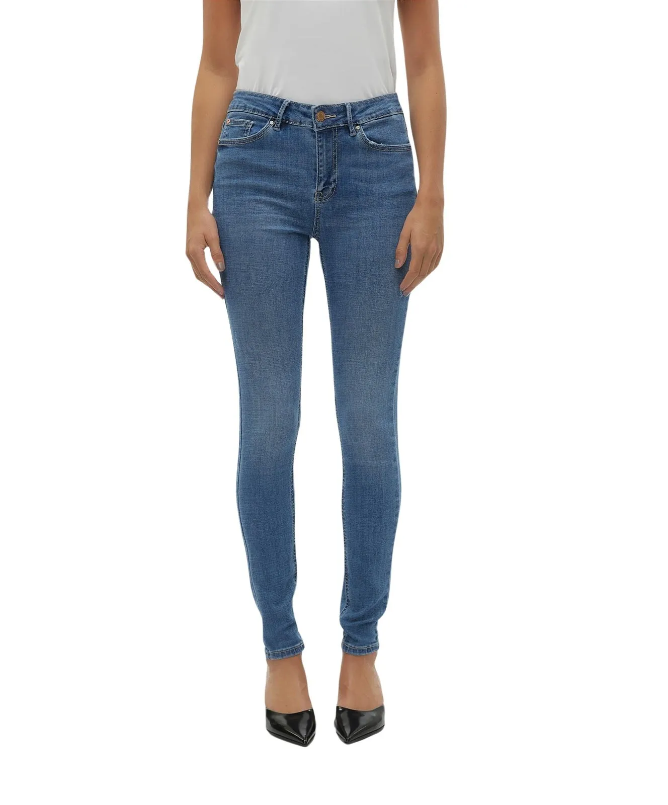 Damen Jeans Flash von Vero Moda in Medium Blue