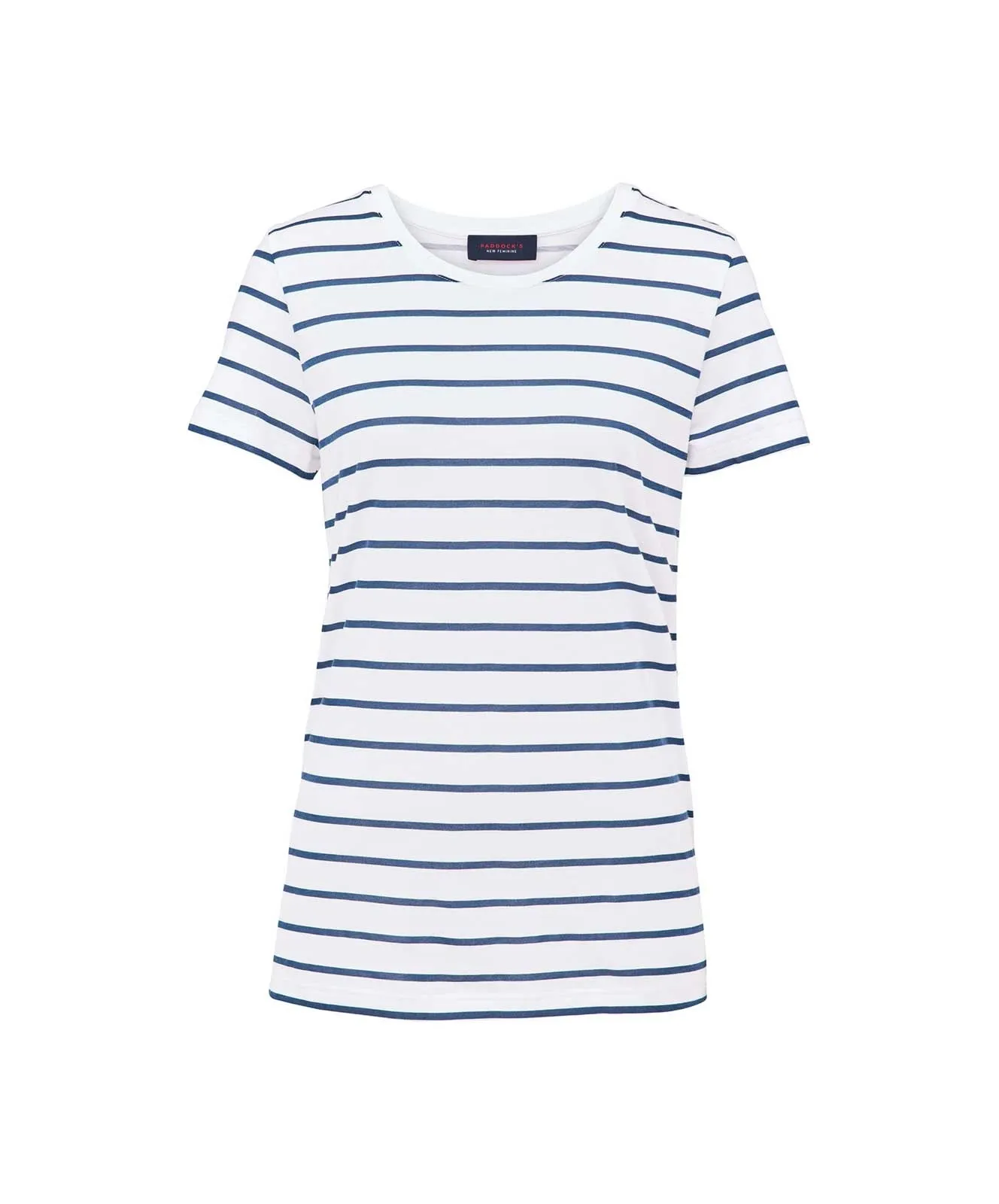Damen Shirt Short Sleeve von Paddocks in With Stripes