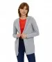 Damen Jacke Doffy von Vero Moda in Light Grey Melange
