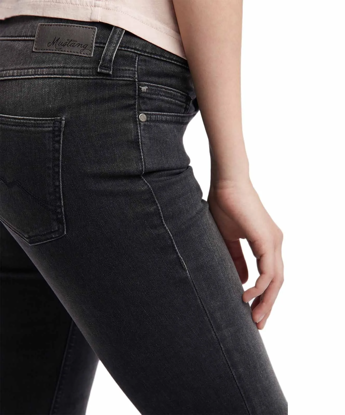 Damen Jeans Jasmin Jeggins von Mustang in Black