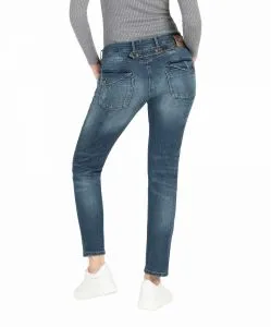 MAC Jeans Montana in Green Destroyed mit Chino-Look