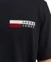 Herren Shirt Corp Logo Tee von Jack & Jones in Black P4 Small Print