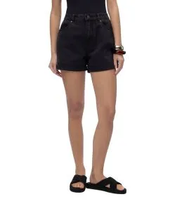 Vero Moda Jeans Shorts Zuri in Schwarz