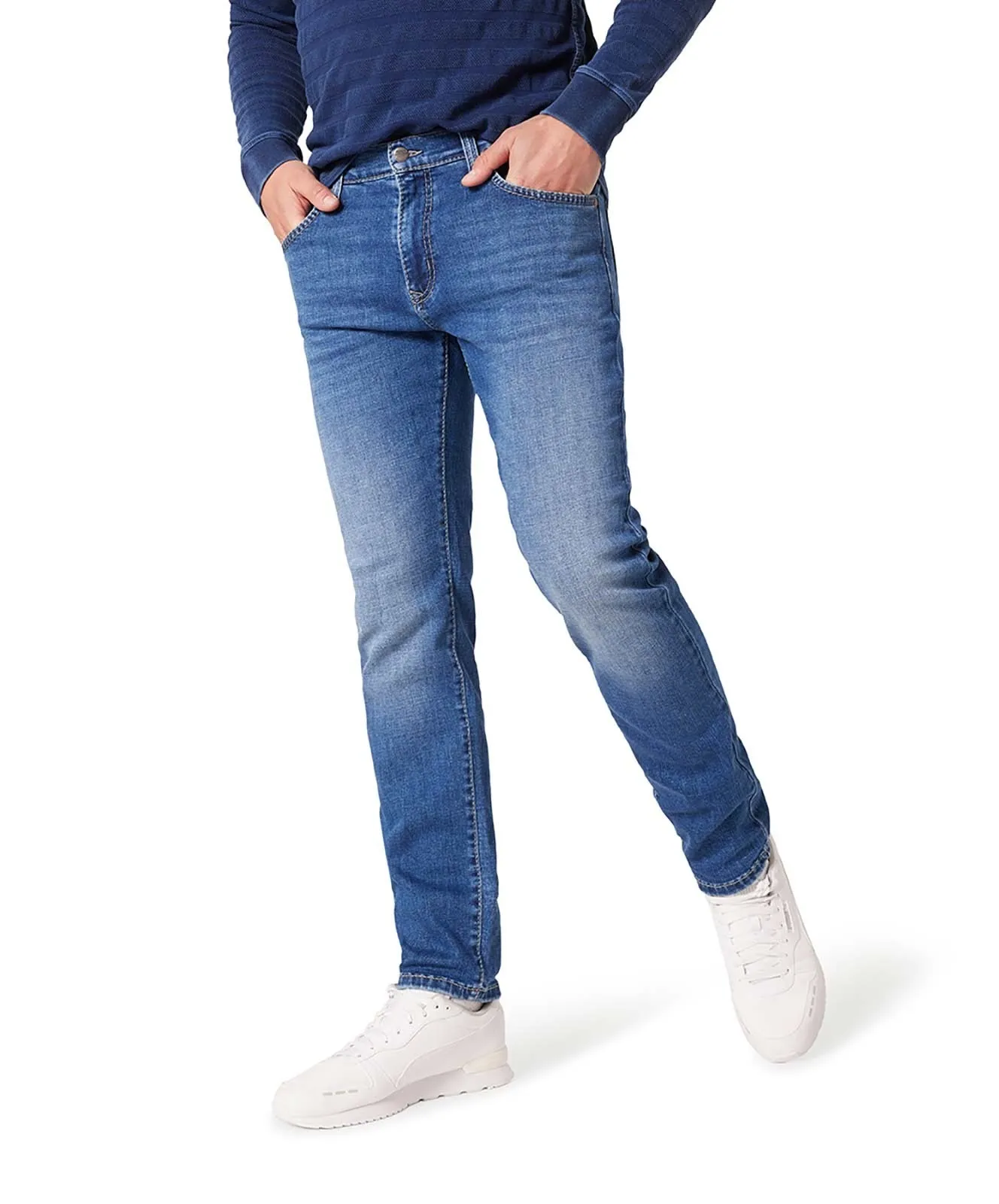 Herren Jeans Rando 1674 von Pioneer in Blue Fashion