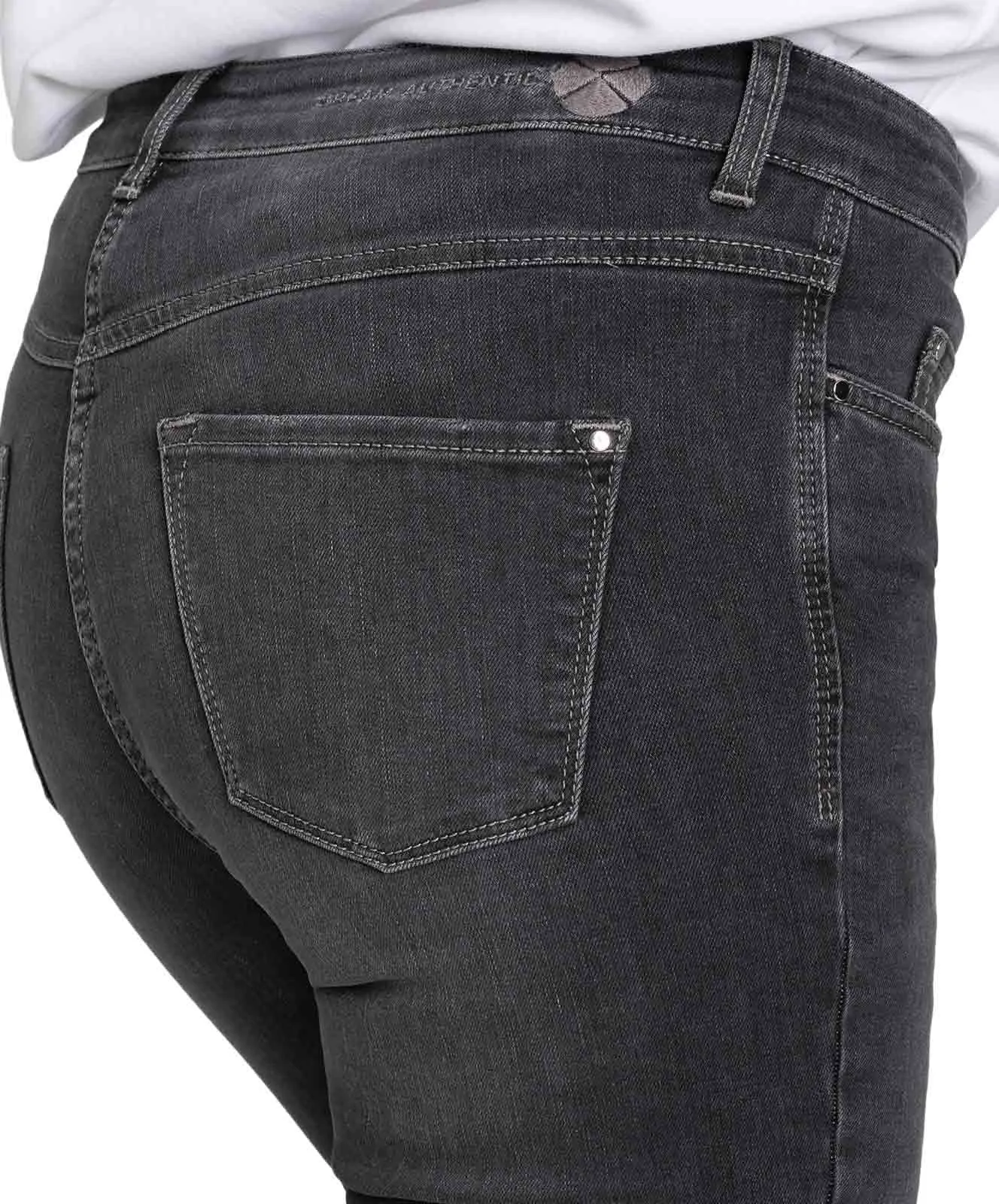 Damen Jeans Dream Skinny Authentic von MAC in Ash Net Wash