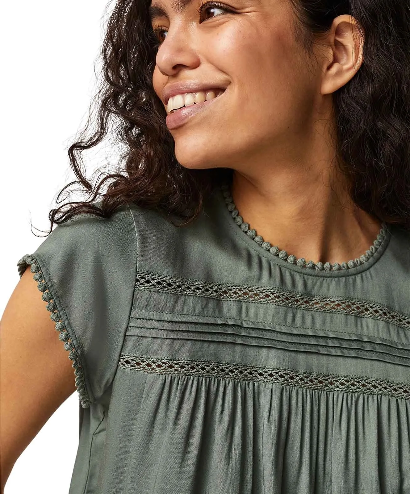 Damen Shirt Debbie von Vero Moda in Laurel Wreath