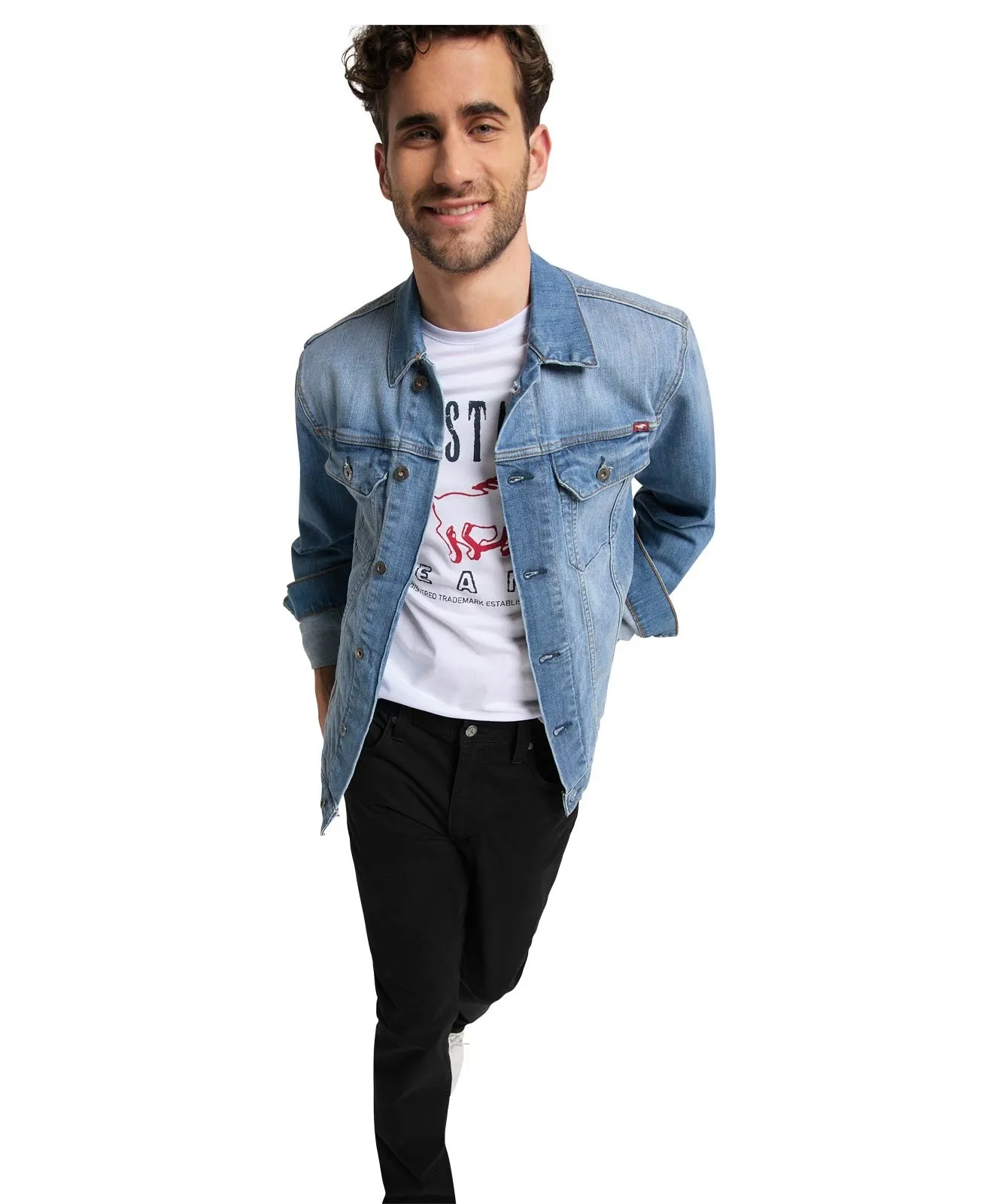 Herren Jeans Washington von Mustang in Black