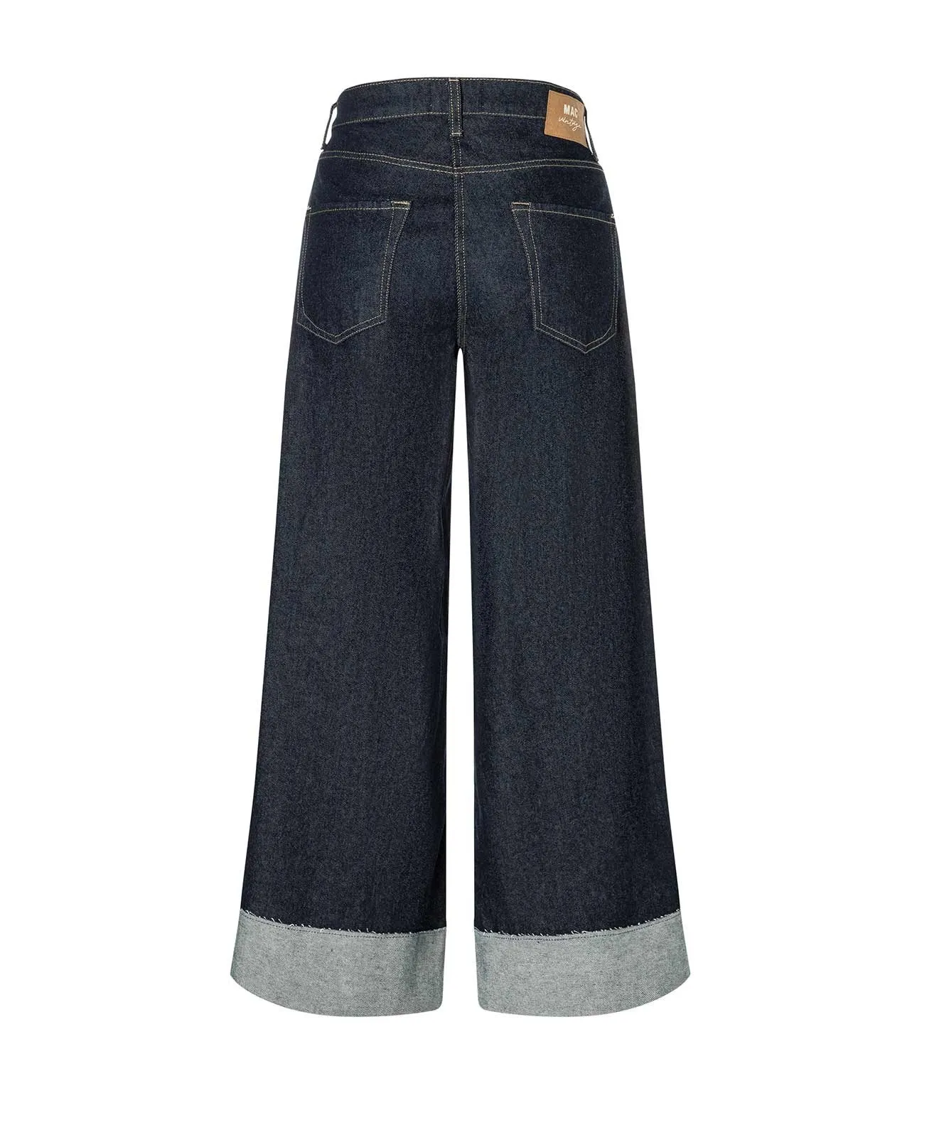 Damen Jeans Nevada Superwide von MAC in Fashion Rinsed