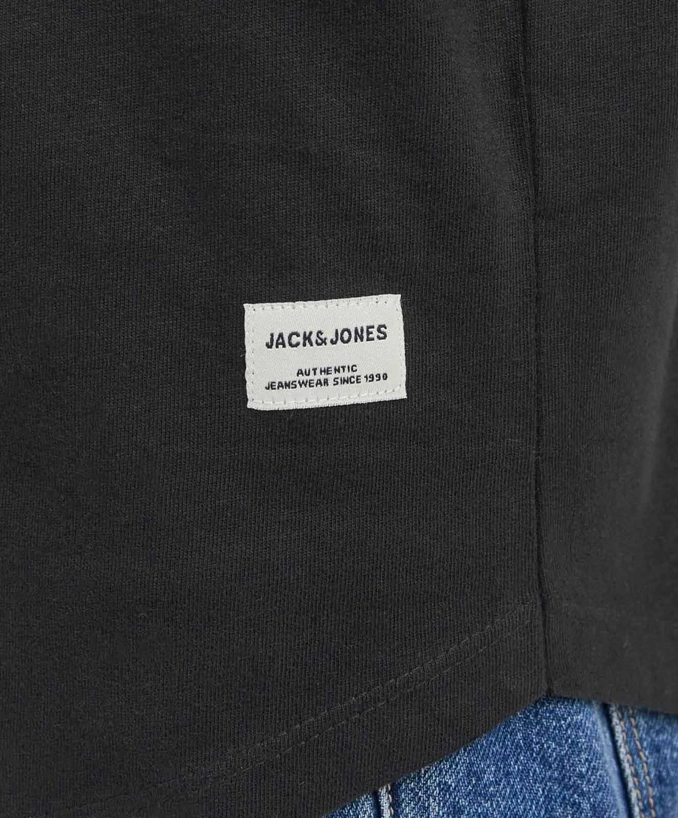 Herren Shirt Noa Tee O-Neck von Jack & Jones in Black