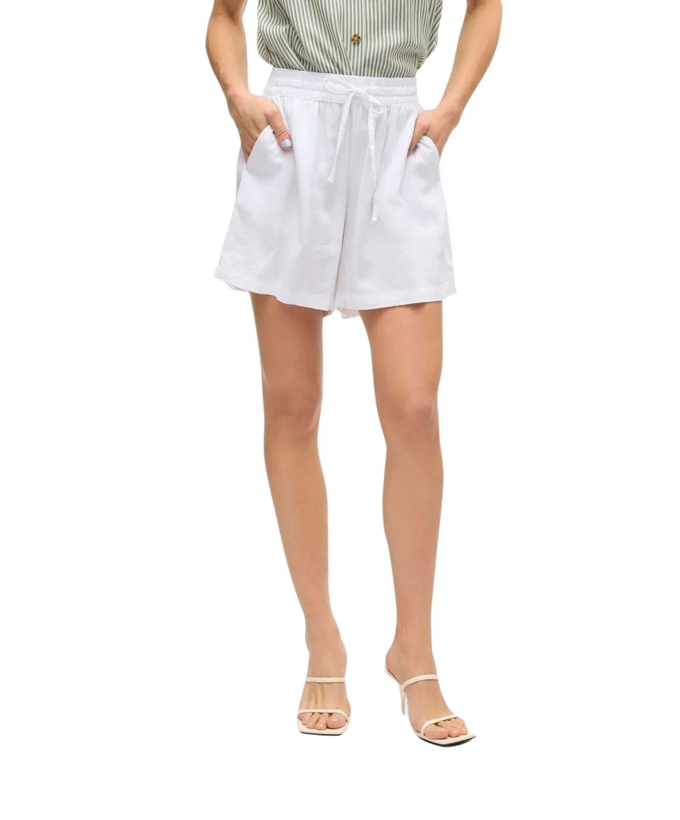 Damen Hose Linn von Vero Moda in Snow White