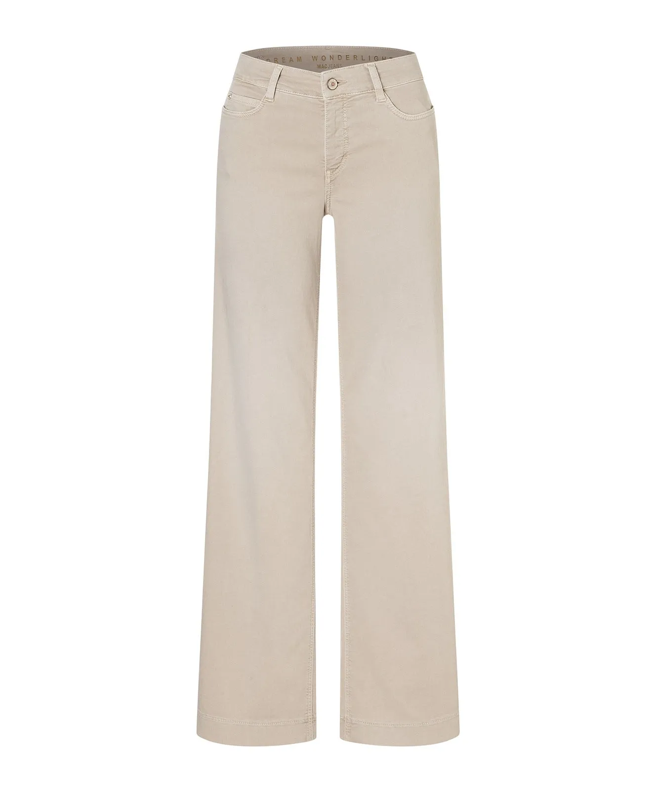 Damen Jeans Dream Wide von MAC in Smoothly Beige