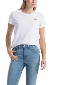 Levi's T-Shirt in Weiß mit kleinem Logo-Print