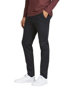 Jack & Jones Slim-fit Chino Marco Bowie in Schwarz