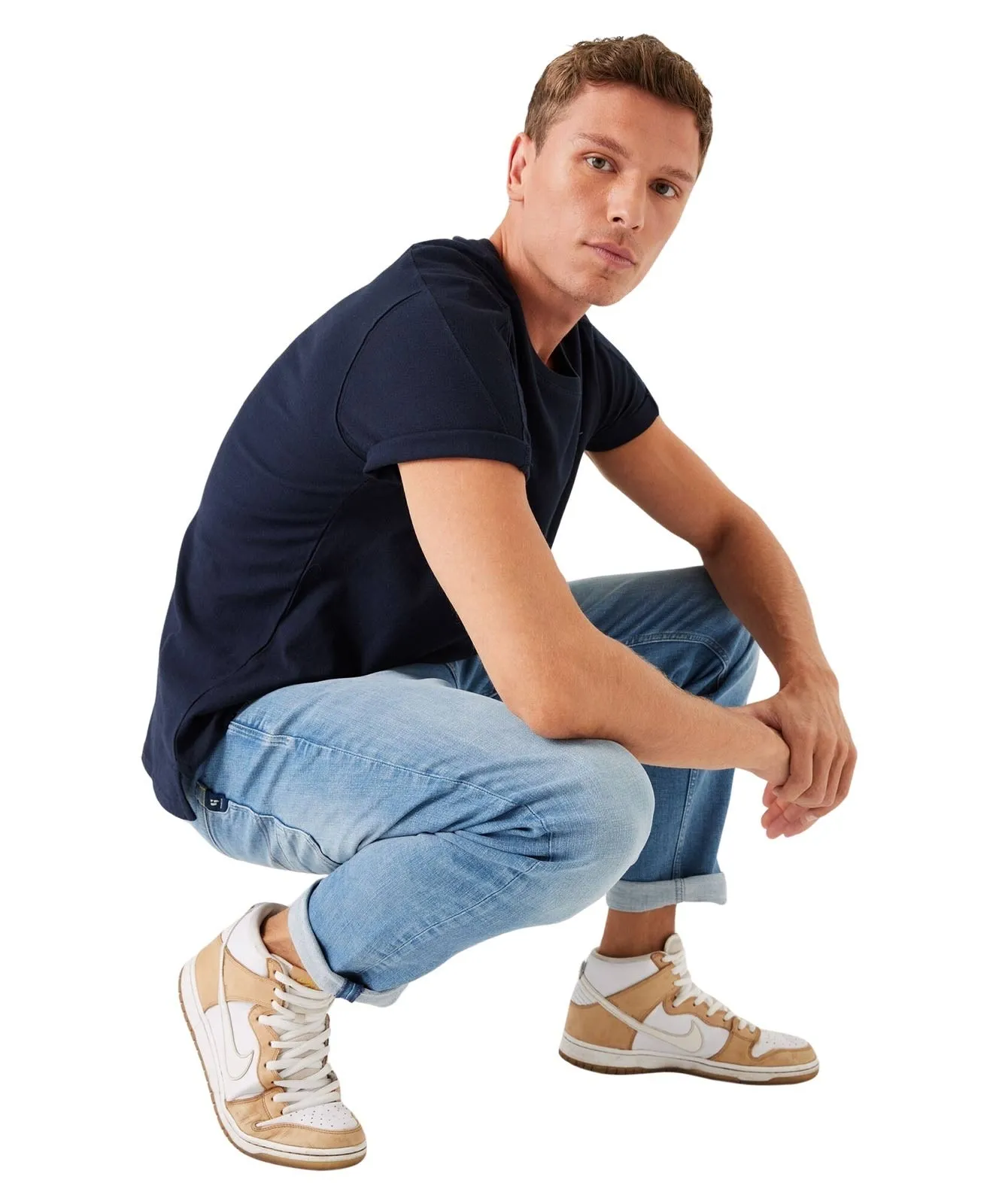 Herren Jeans Russo 611 von Garcia in Light Used