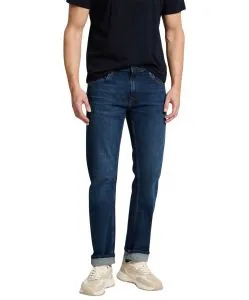 Cross Damien Jeans in Dunkelblau mit Slim Fit