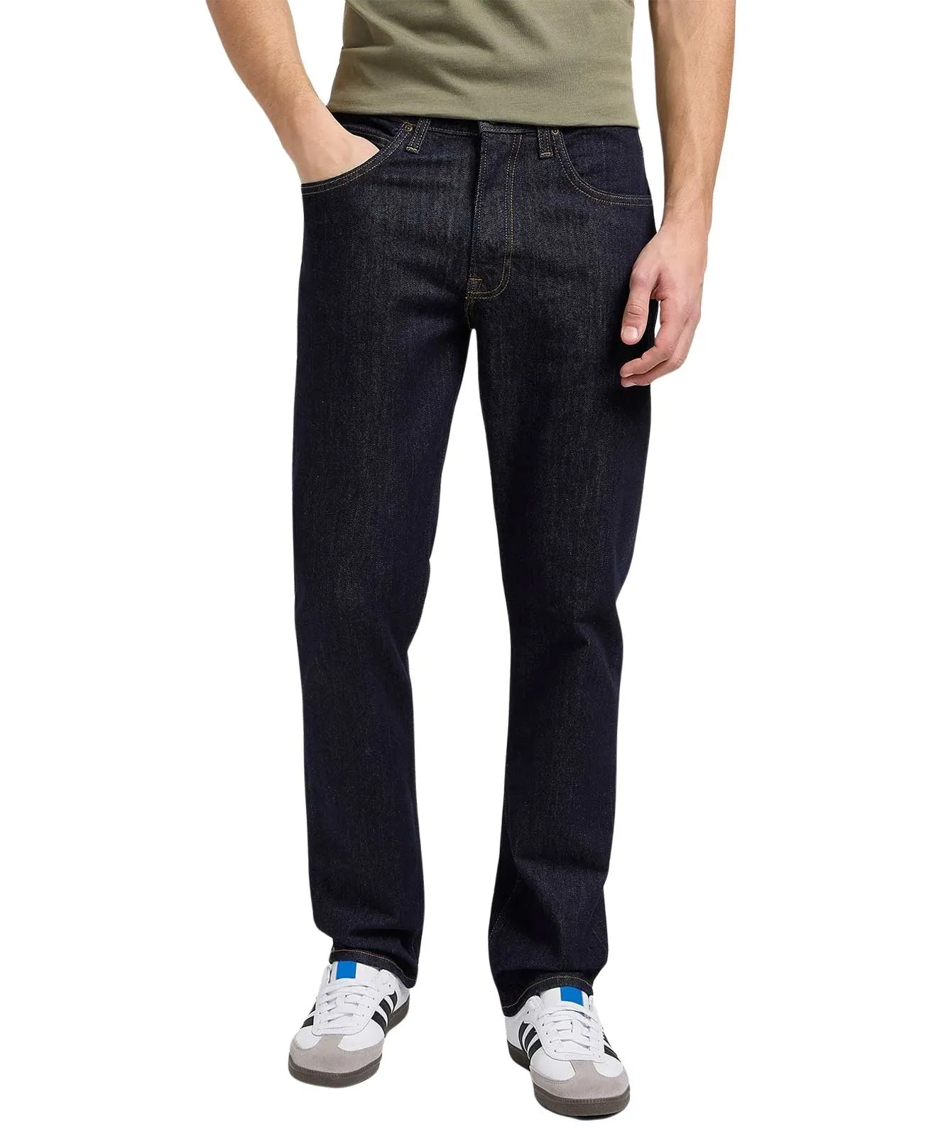 Herren Jeans Brooklyn Straight von Lee in Rinse