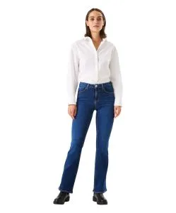 Garcia Celia Flared Jeans in Dunkelblau