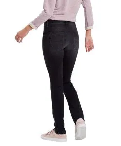 Cross Jeans Mom Anya in schwarzem Black Used