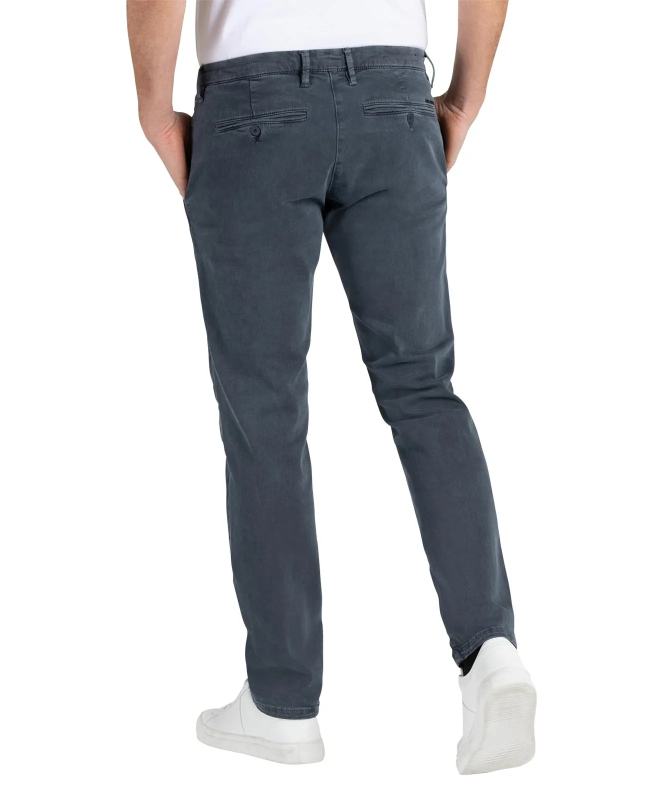 Herren Hose Drivers Pants von MAC in Blue Grey