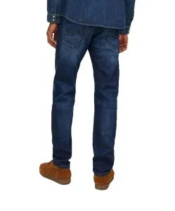 Jack & Jones Mike Jeans Loose Fit in Dunkelblau