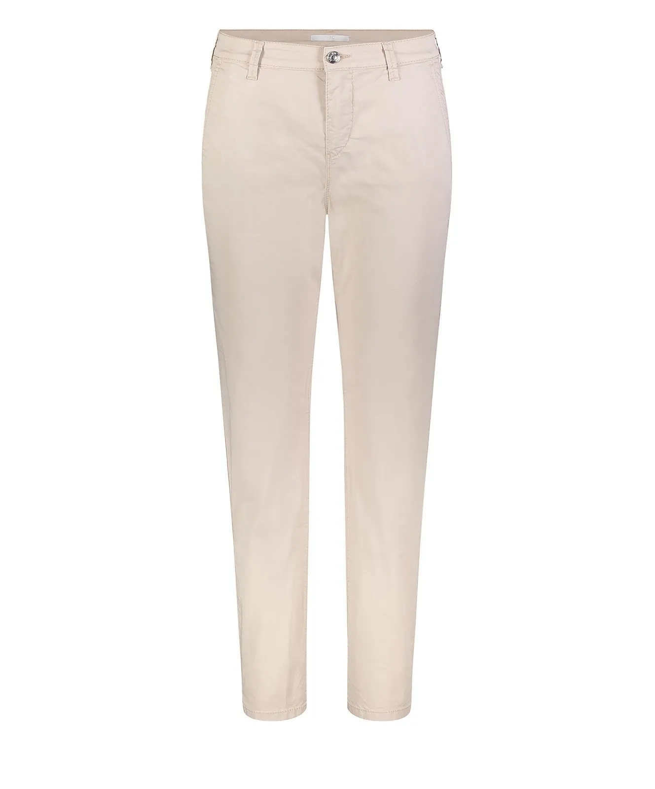 Damen Hose Chino Turn Up von MAC in Ivory