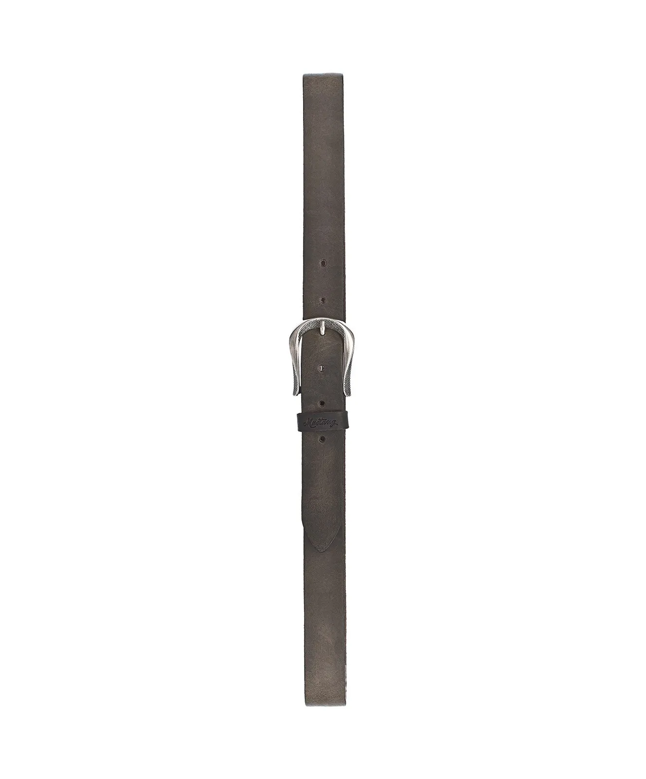 Damen Gürtel 30 mm Ledergürtel mit Schließe von Mustang in Dunkelbraun