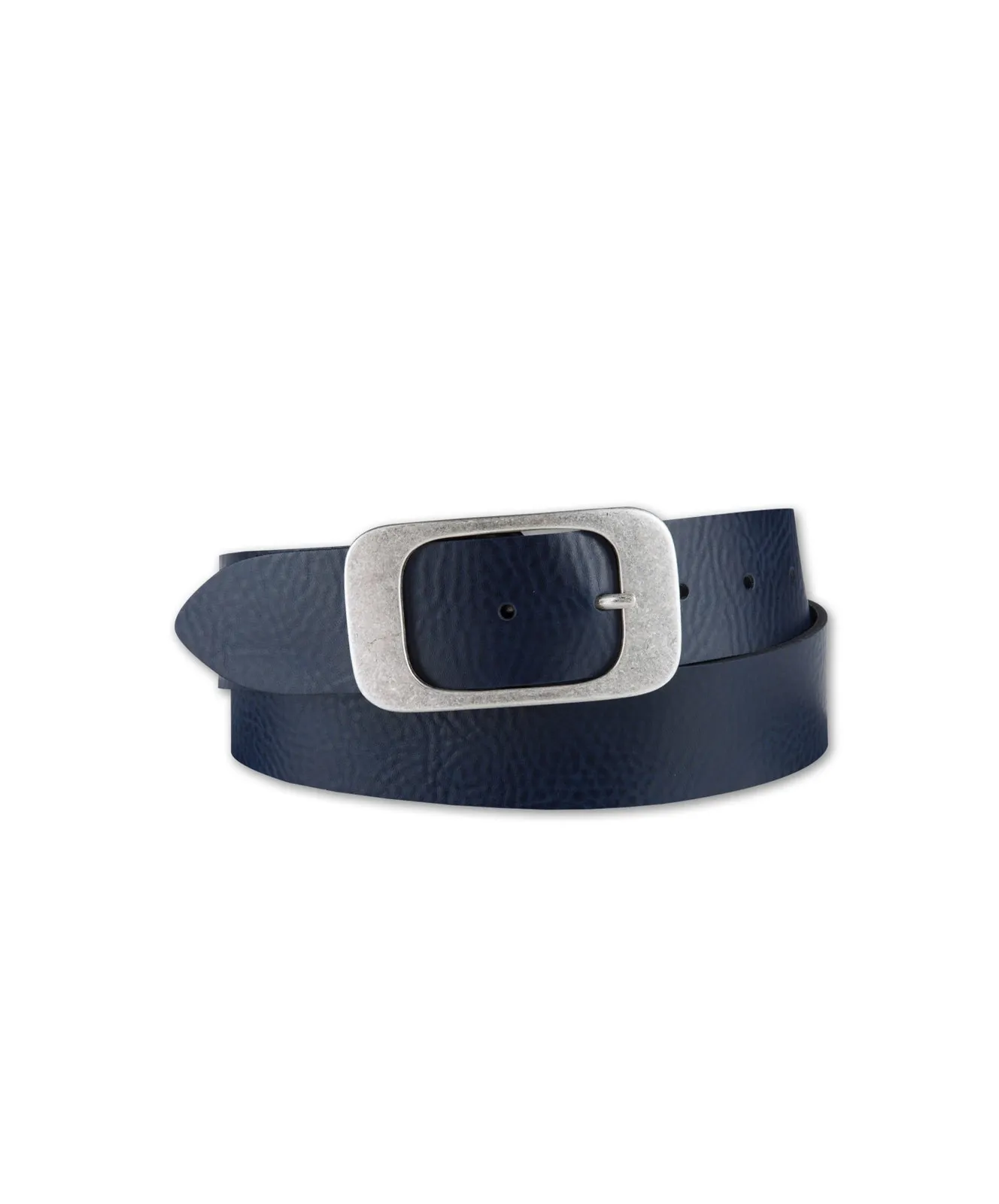 Damen Gürtel 4cm Nappaledergürtel von Bernd Götz in Marine
