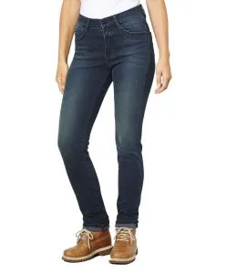 Paddock‘s Pat - Mom Jeans in verwaschenem Blue Black  