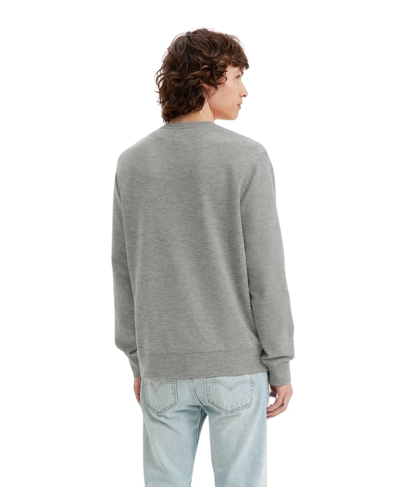 Herren Pullover Original Sweatshirt von Levis in Grey Heather