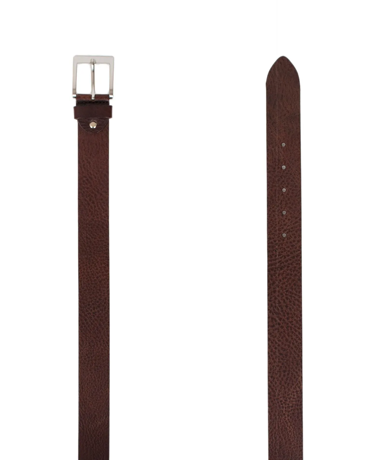 Herren Gürtel 401410 - 4cm Walkledergürtel von Bernd Götz in Dunkelbraun