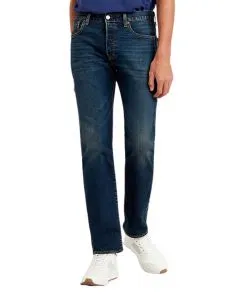 Levi’s 501 Jeans Original Fit in dunkler Block Crusher