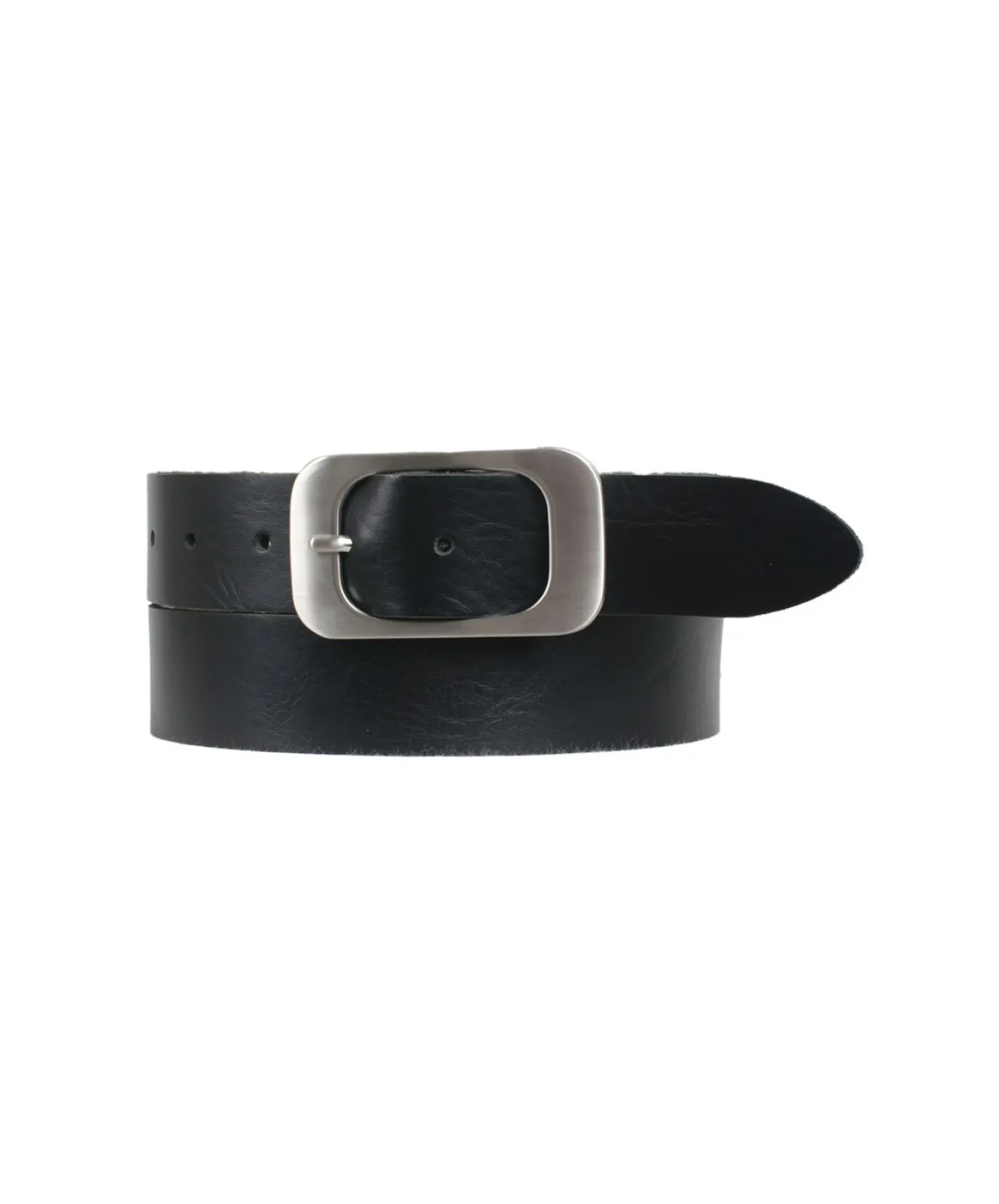 Damen Gürtel 3,5cm Nappaleder Gürtel von Bernd Götz in Schwarz