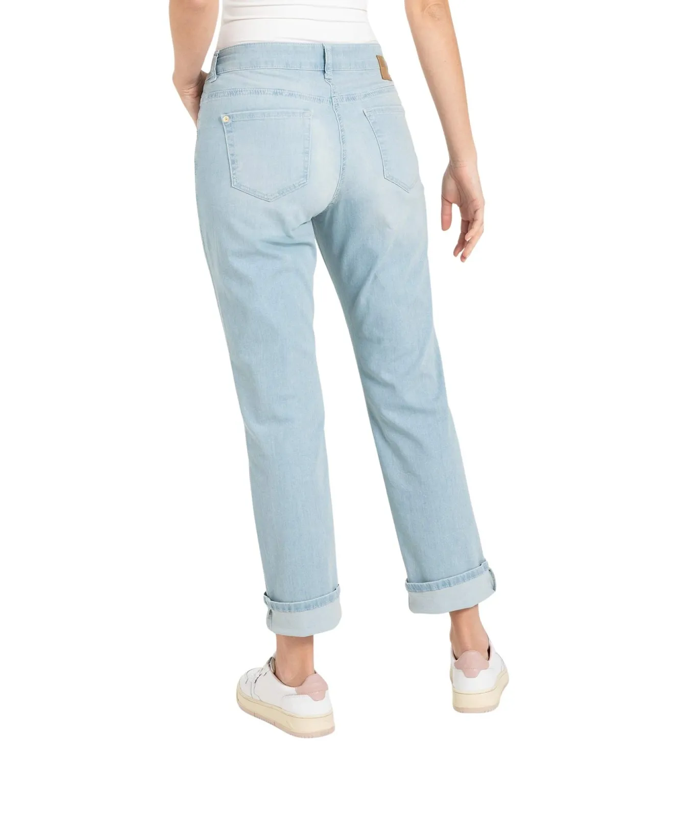 Damen Jeans Sue Relax von MAC in Authentic Light Blue Used