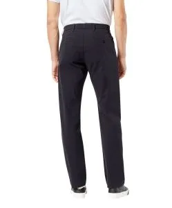 Dockers Herren Chino Straight Fit aus schwarzem Twill