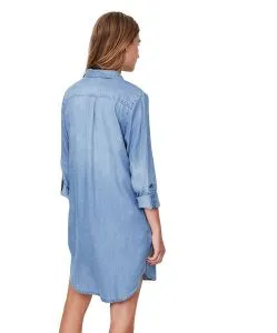 Vero Moda Jeanskleid Silla in hellblauem Light Blue