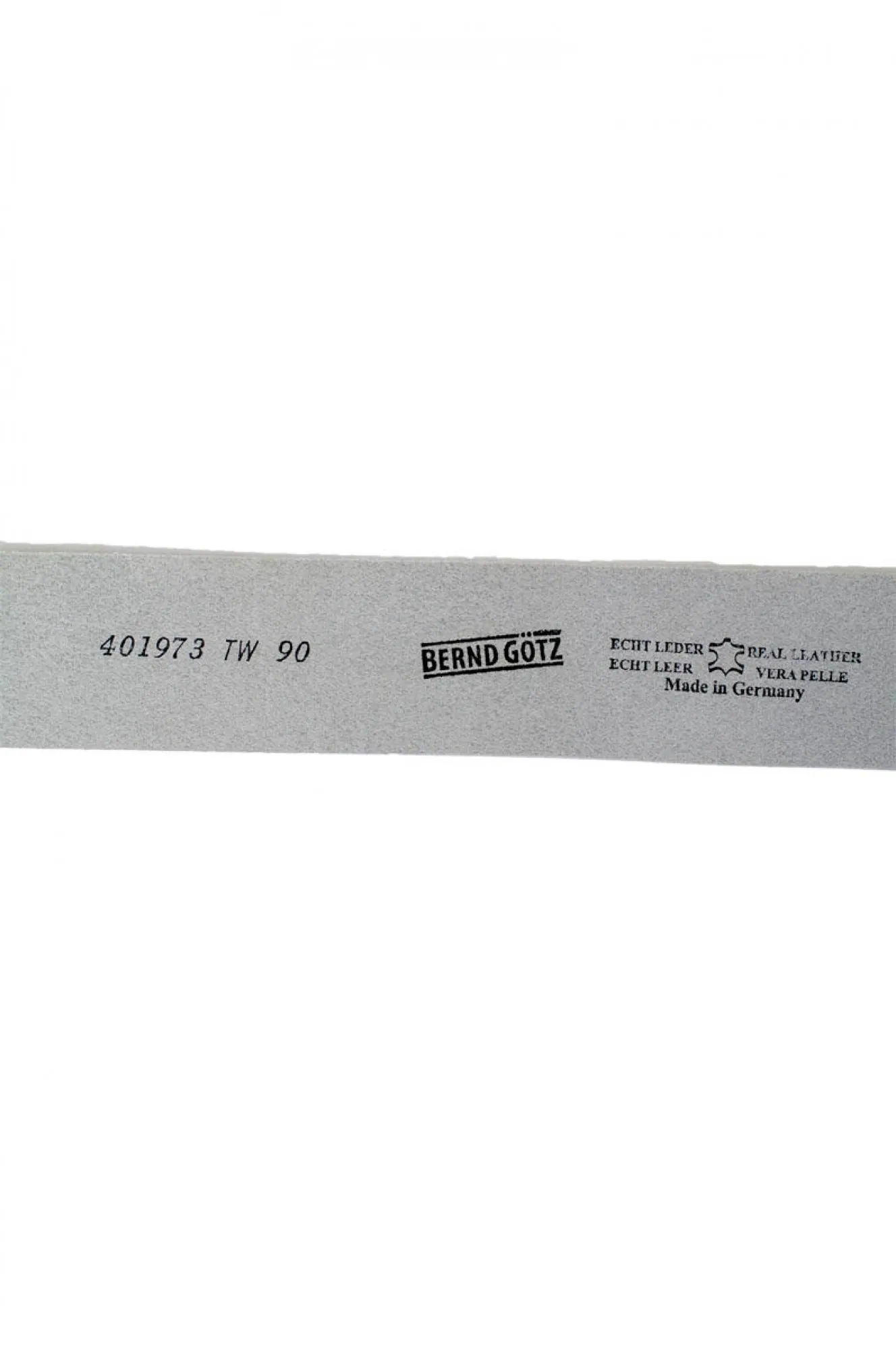 Damen Gürtel 401973 Nappaleder von Bernd Götz in Weiß