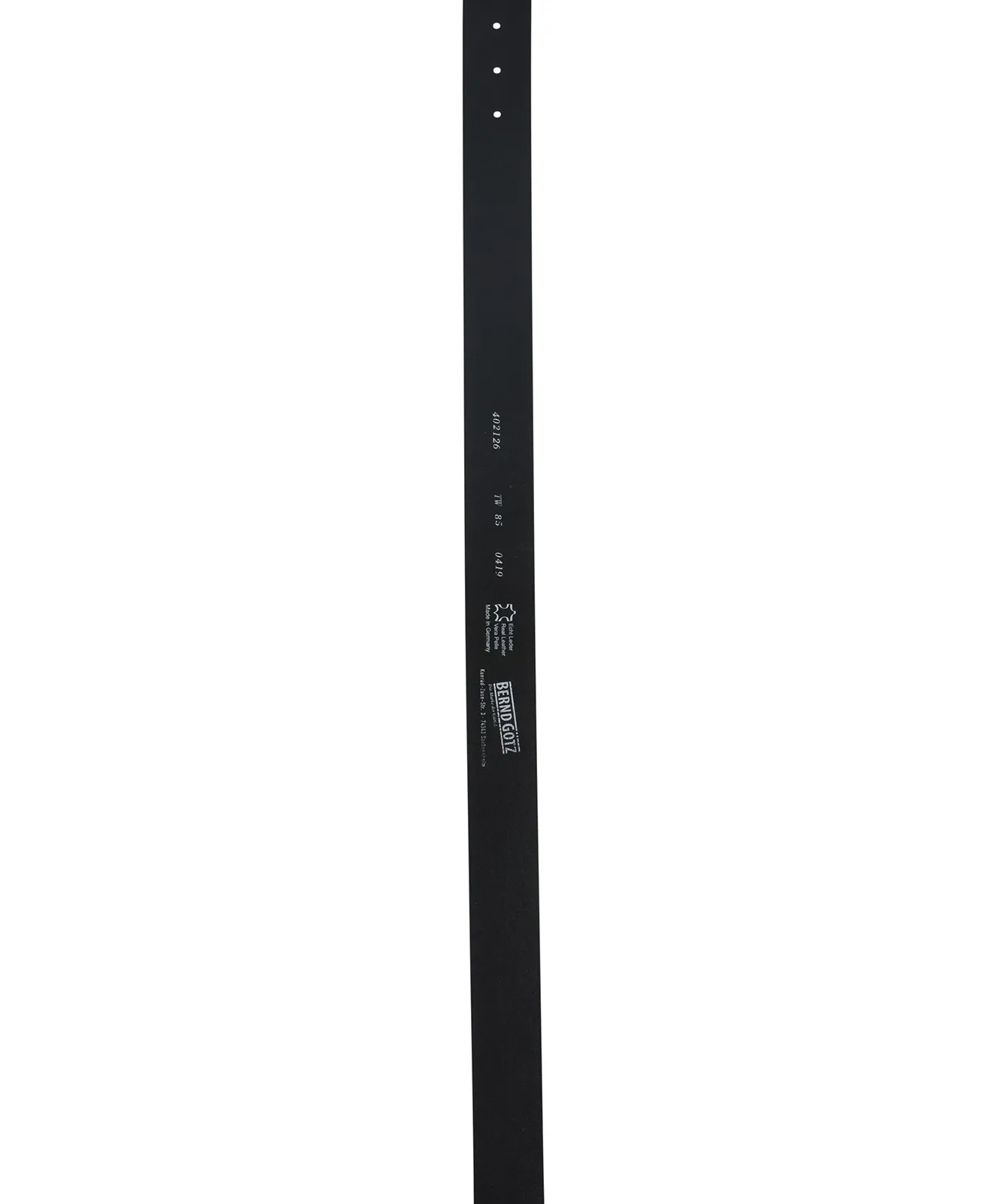 Damen Gürtel 4cm Nappaledergürtel von Bernd Götz in Marine