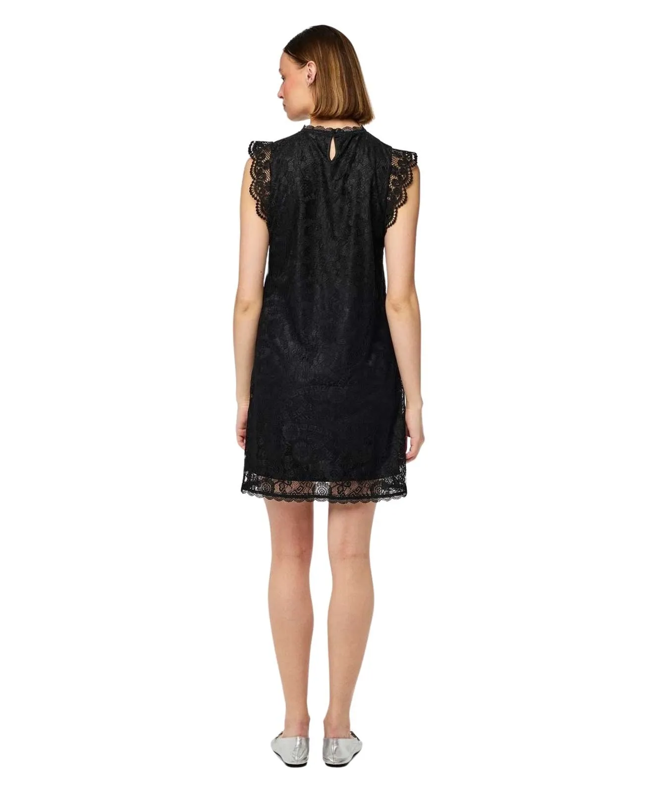 Damen Kleid Olline von Pieces in Black